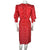 1970s 2 Piece Vintage Nina Ricci Haute Boutique Silk Dress
