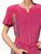 Nipon Womens Pink Silk Pleated Dress - Poppy's Vintage Clothing