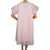 Vintage Norman Hartnell Nightie Peignoir Set White Lace &amp; Pink Nylon 1960s - Poppy's Vintage Clothing