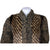 Wool Knit Mink Fur Jacket Coat Olivier Furs Canada Size M L