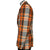 Vintage 1970s Plaid Jacket Orange Checked Blazer Sport Coat