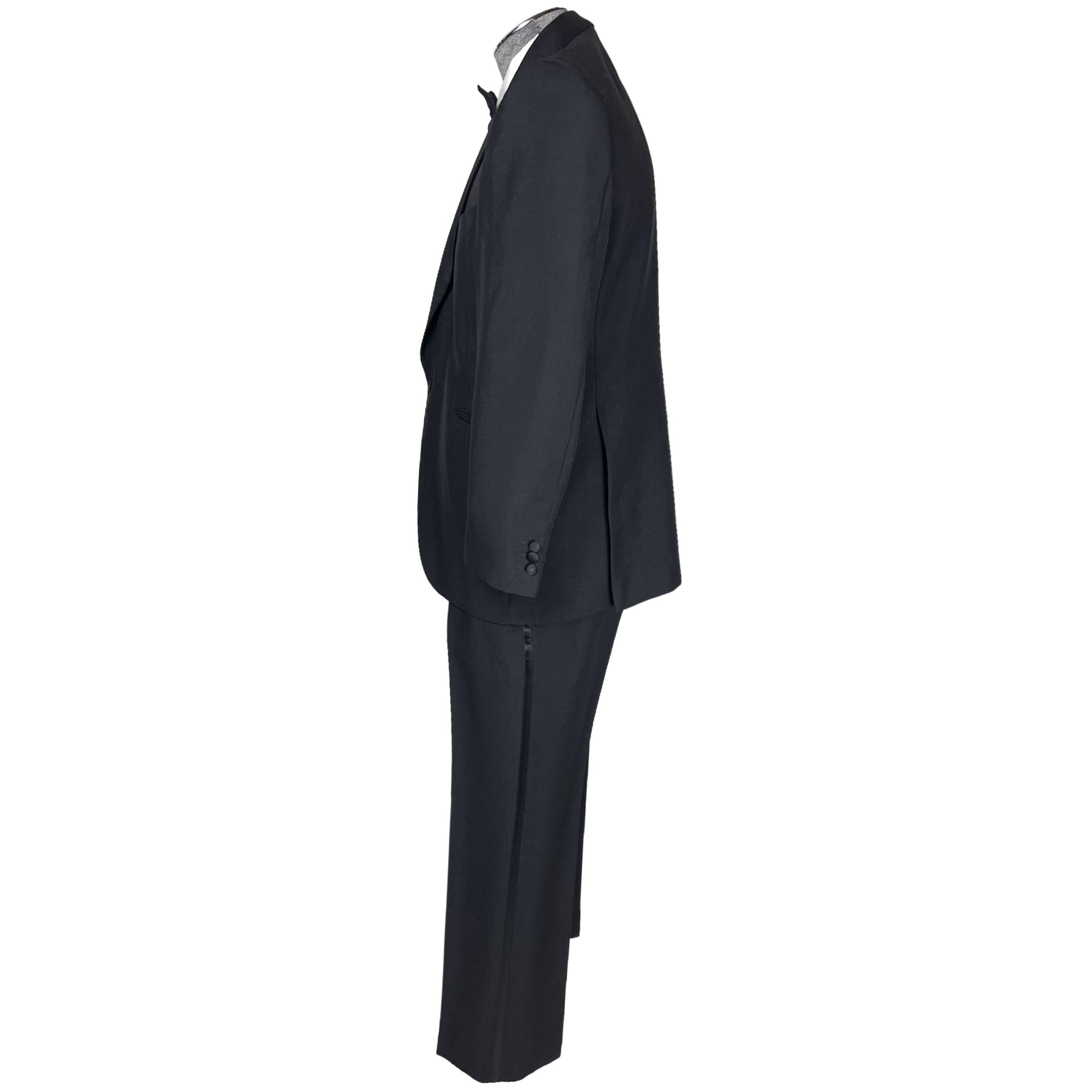 Vintage Mohair Tuxedo Brisson & Brisson Oscar Jacobson Sz M