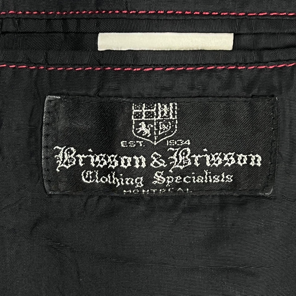 Vintage Mohair Tuxedo Brisson & Brisson Oscar Jacobson Sz M