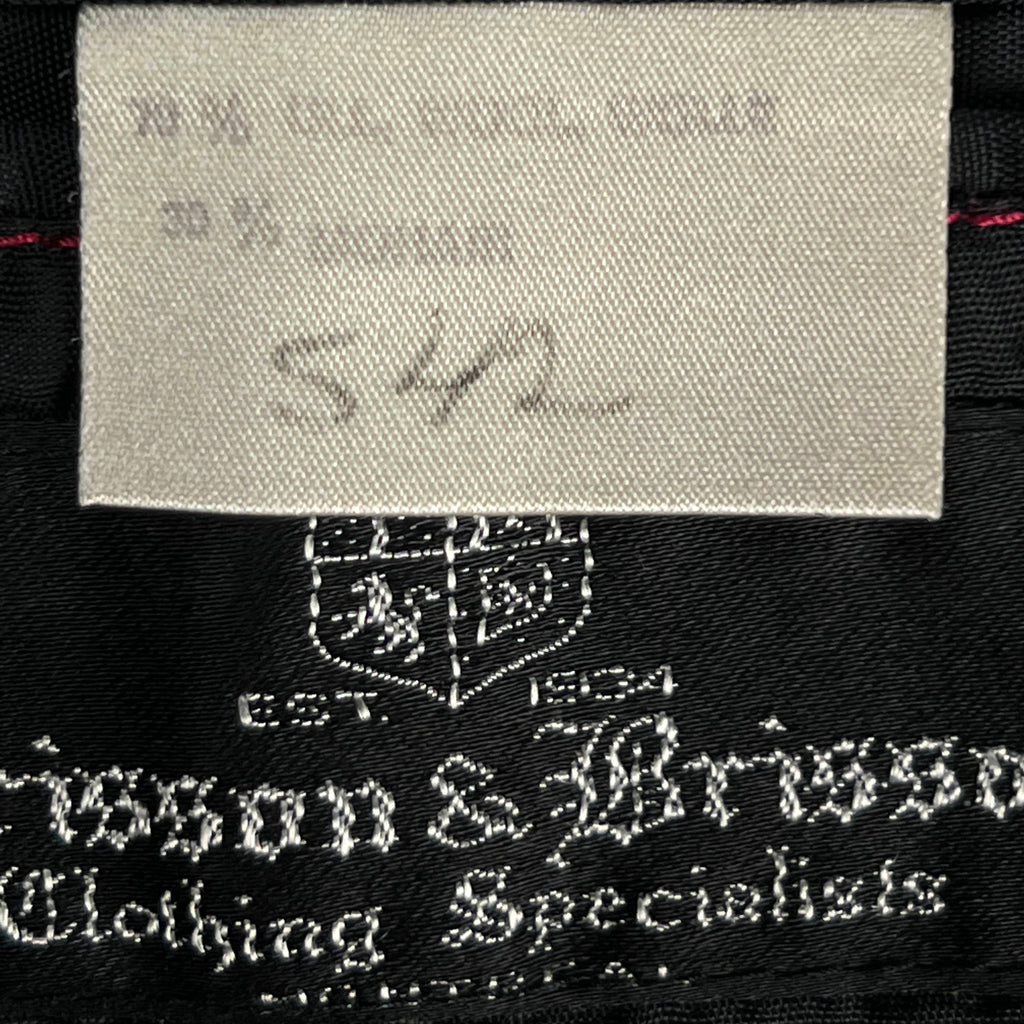 Vintage Mohair Tuxedo Brisson & Brisson Oscar Jacobson Sz M