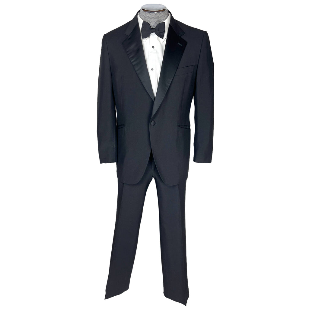 Vintage Mohair Tuxedo Brisson & Brisson Oscar Jacobson Sz M