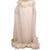 Vintage 1960s White Chiffon Evening Gown with Ostrich Feather Trim and Silver Sparkles - Poppy's Vintage Clothing