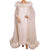 Vintage 1960s White Chiffon Evening Gown with Ostrich Feather Trim and Silver Sparkles - Poppy's Vintage Clothing