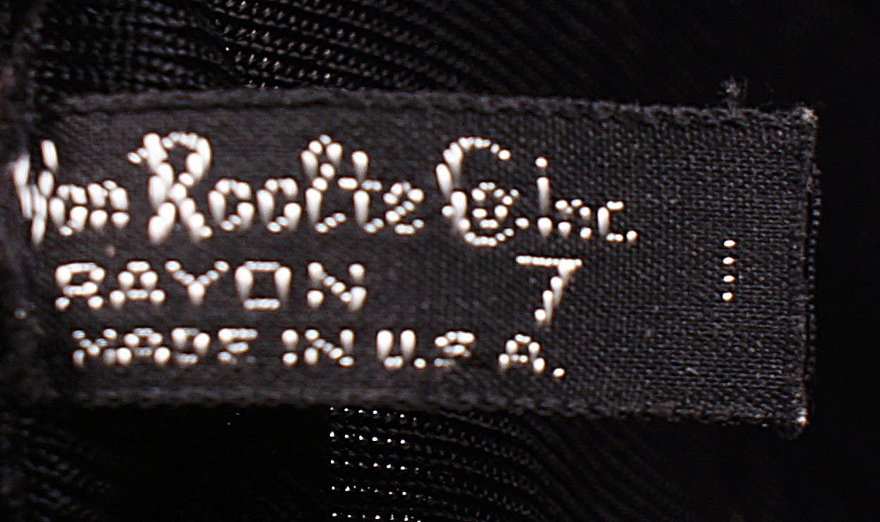 Vintage Opera Gloves Printed Rose Pattern Extra Long 1950s Ladies Size 7 - Poppy's Vintage Clothing