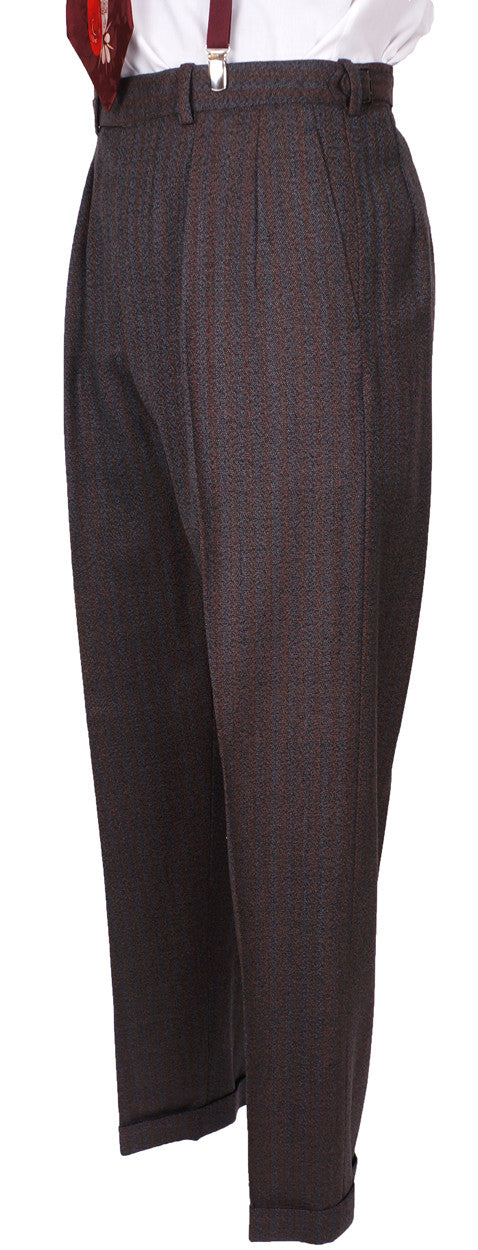 1950s Mens Suit Vintage Hand Tailored Jacket & Pants Made in Egypt Size M 38/40 - Poppy's Vintage Clothing
