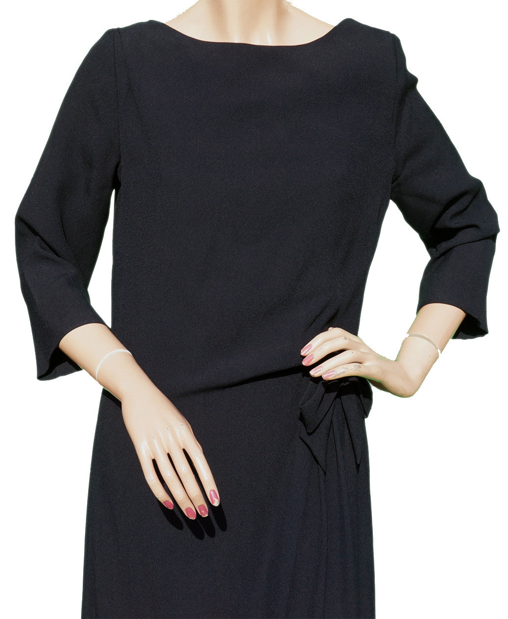 Vintage 1950s Paquin Paris Evening Gown Formal Dress Size M / L - Poppy's Vintage Clothing