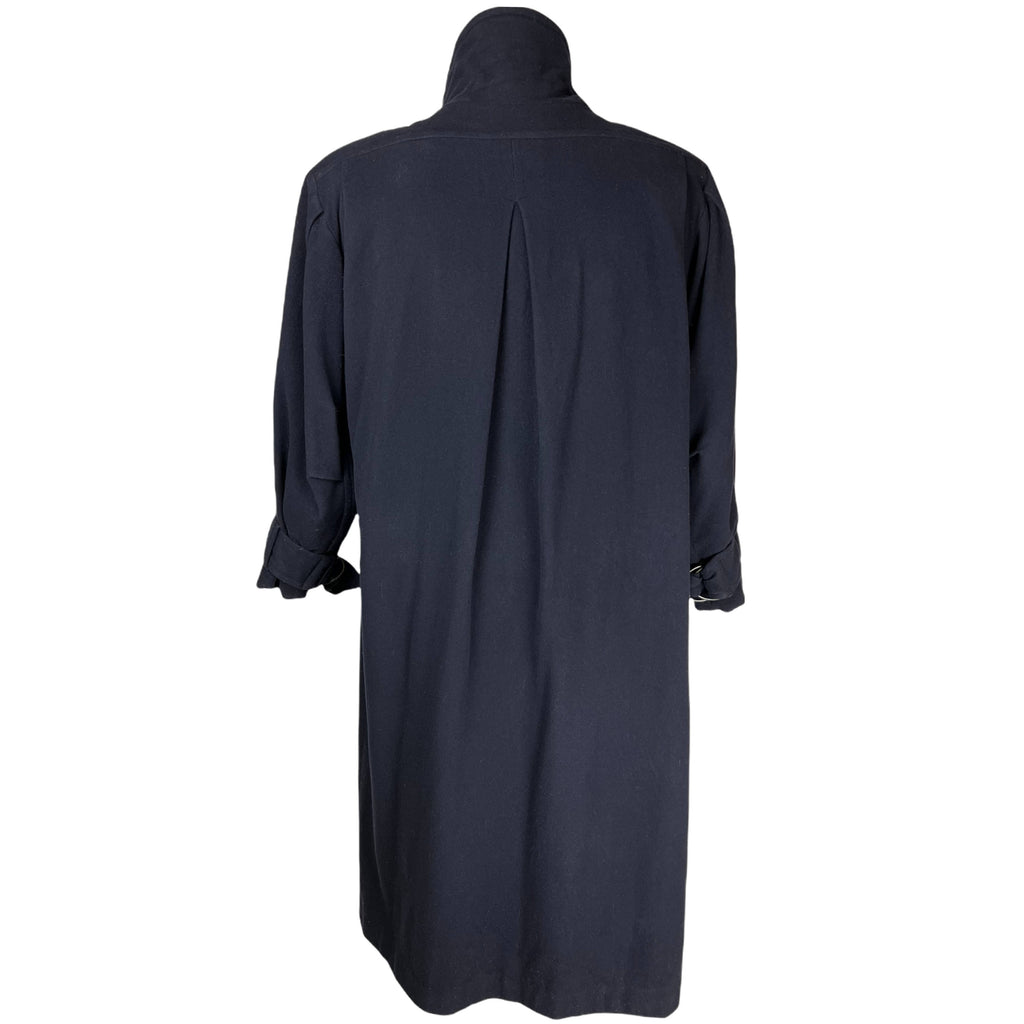 Vintage 80s Parachute Coat New Wave Overcoat Harrry Parnass
