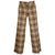 Vintage 1970s Plaid Pants Wool Blend Trousers 31” W Unisex - Poppy's Vintage Clothing