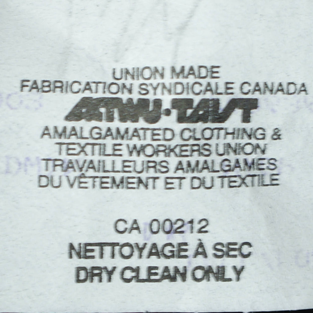 Vintage 1990s Paul Stuart Mens Black Velvet Jacket Size 45 T - Poppy's Vintage Clothing