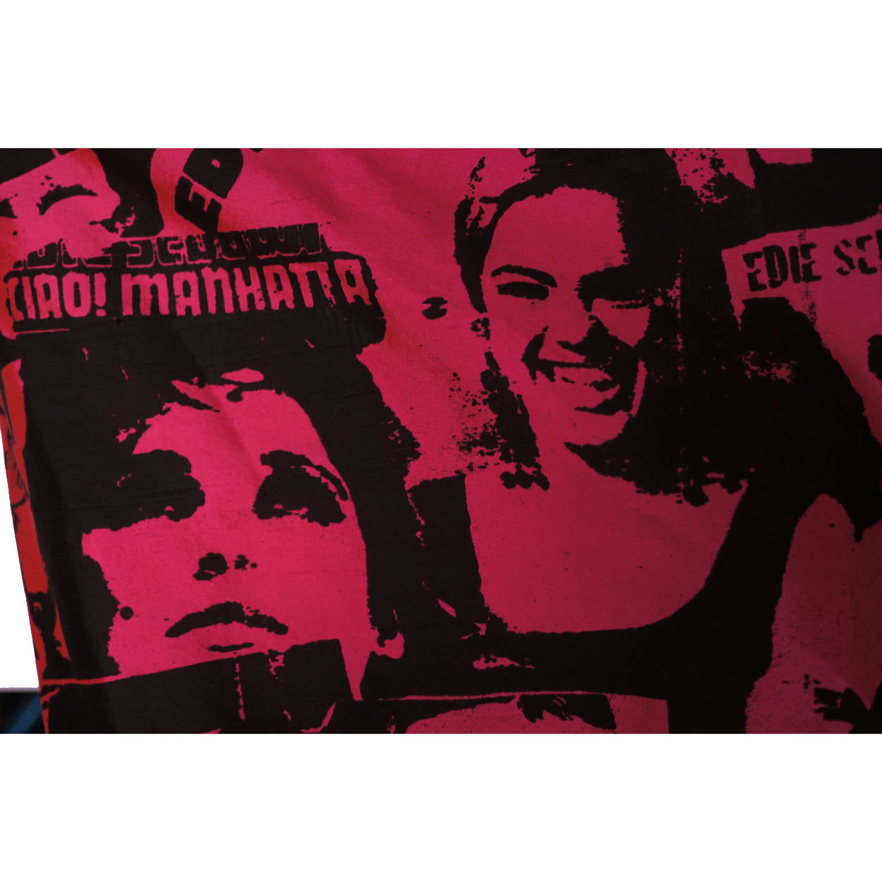 Edie Sedgwick Novelty Print Dress Andy Warhol Superstar by Peach Berserk Size M - Poppy's Vintage Clothing