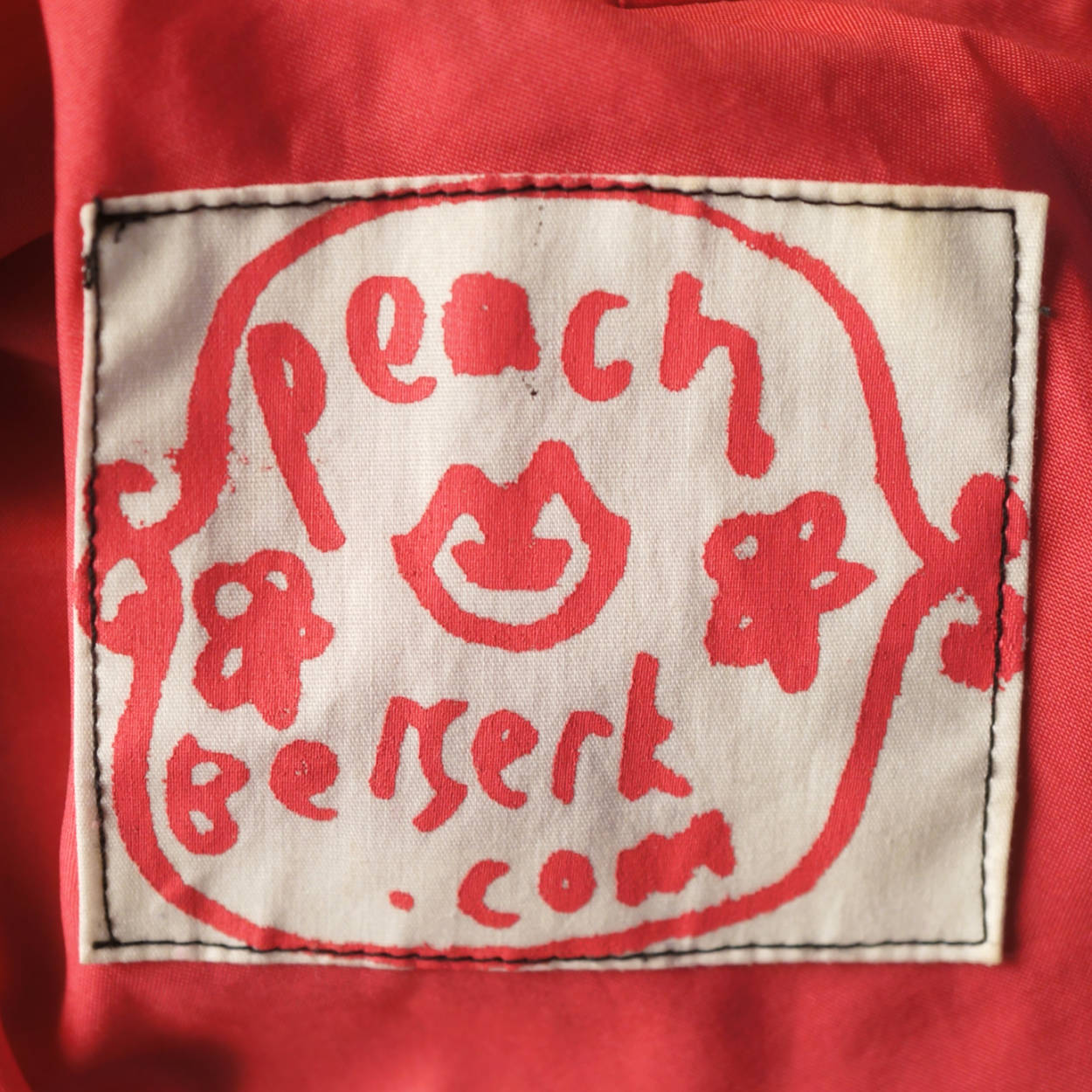 Edie Sedgwick Novelty Print Dress Andy Warhol Superstar by Peach Berserk Size M - Poppy's Vintage Clothing