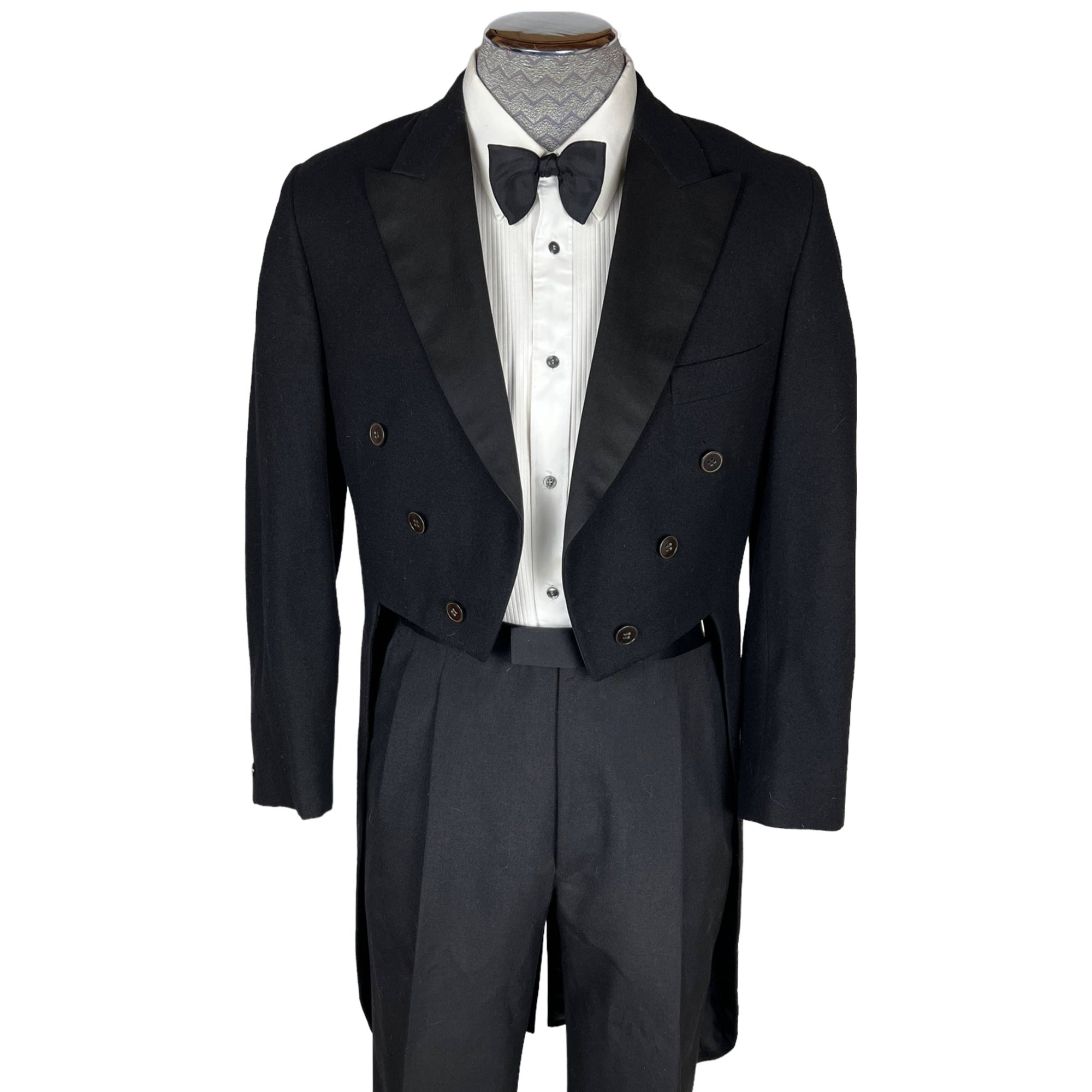 Vintage Tailcoat Tuxedo Tails Peek & Cloppenburg Hamburg Sml