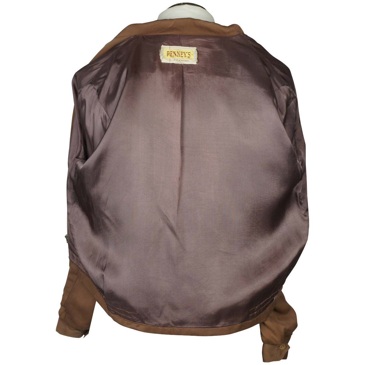 Vintage Windbreaker 50s Bomber Jacket Rockabilly Style M - Poppy's Vintage Clothing