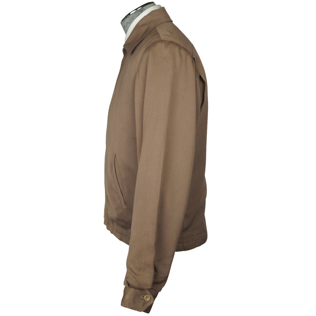 Vintage Windbreaker 50s Bomber Jacket Rockabilly Style M - Poppy's Vintage Clothing