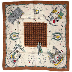 1940s Vintage Peynet Scarf Musique Par Peynet Les Amoureux