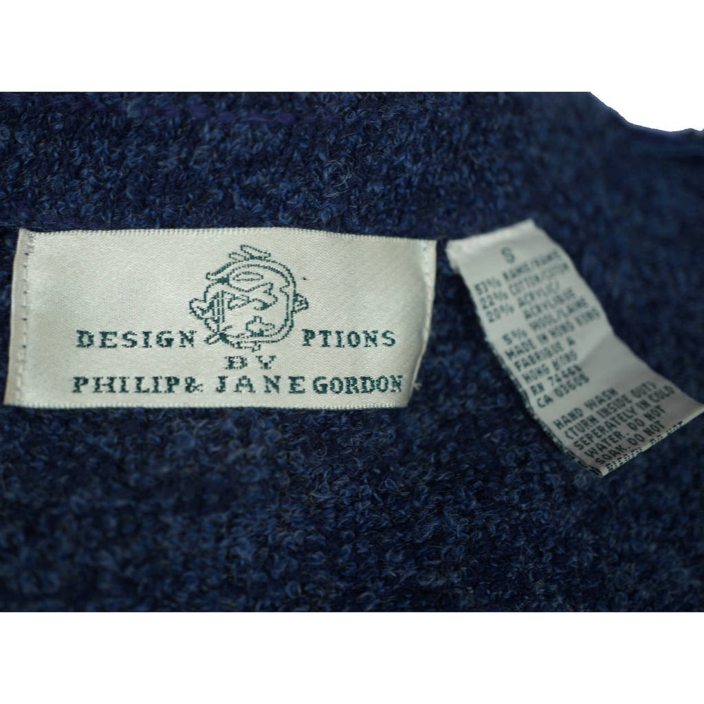 Vintage Novelty Cardigan Sheep Sweater Design Options by Philip &amp; Jane Gordon S - Poppy's Vintage Clothing