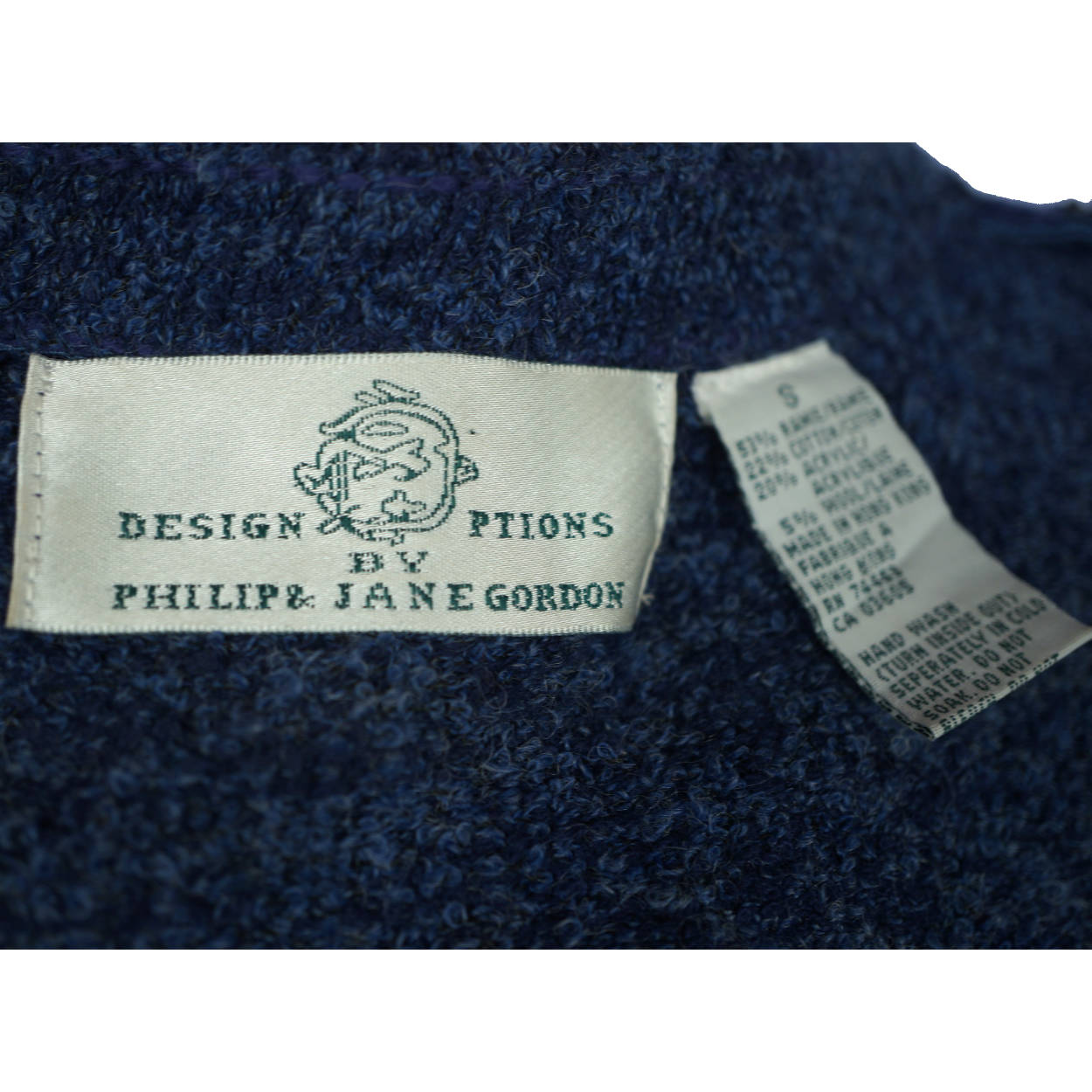 Vintage Novelty Cardigan Sheep Sweater Design Options by Philip &amp; Jane Gordon S - Poppy's Vintage Clothing