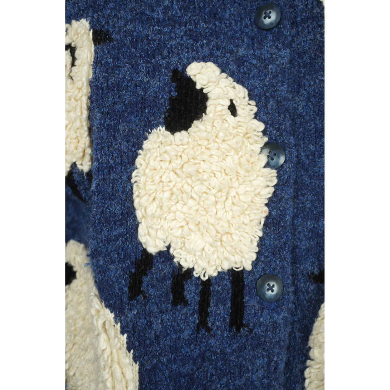 Vintage Novelty Cardigan Sheep Sweater Design Options by Philip &amp; Jane Gordon S - Poppy's Vintage Clothing