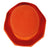 Vintage Orange Felt Ladies Hat Philippe Urban for Kates 1990 Medium - Poppy's Vintage Clothing