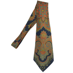 Vintage 70s Pierre Cardin Silk Tie Made in France Necktie - Poppy's Vintage Clothing