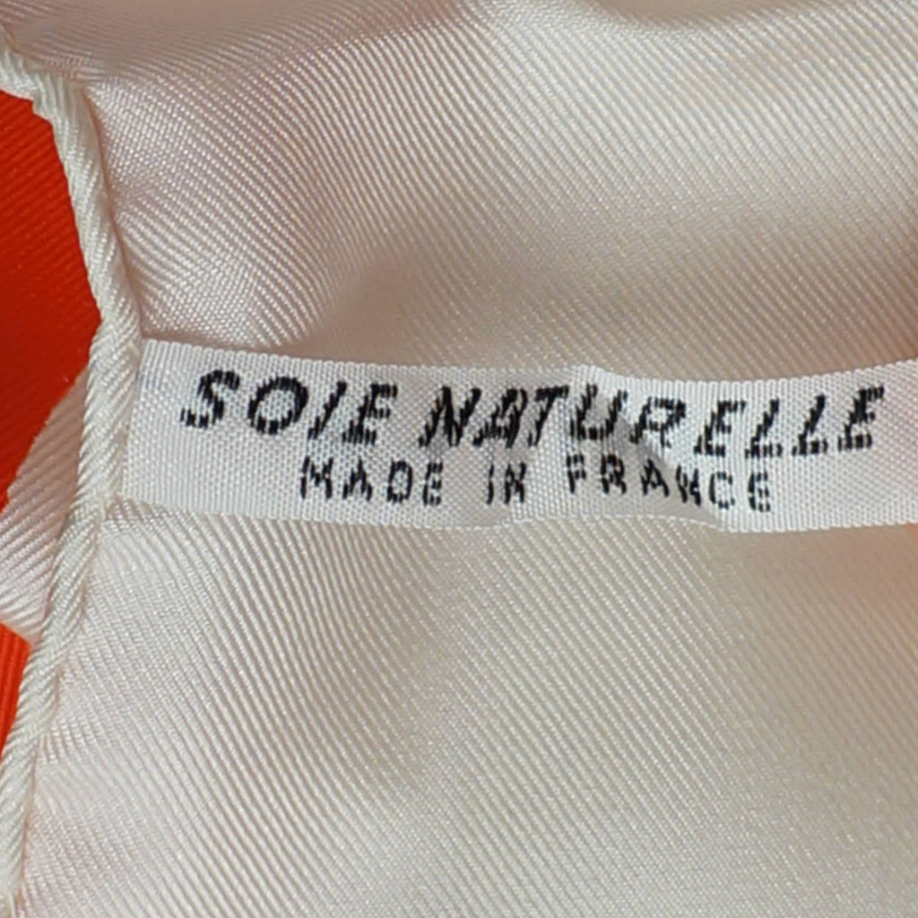 Vintage Pierre Cardin Jeunesse Silk Scarf Square 60s Op Art - Poppy's Vintage Clothing