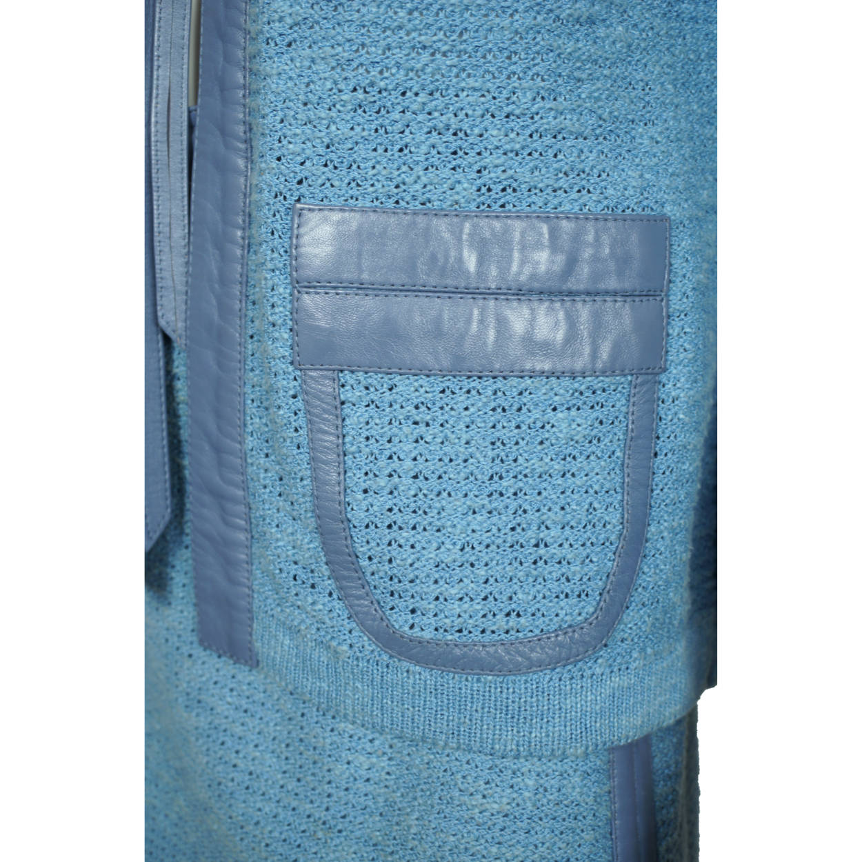 Vintage 1970s Pierre Falaise Paris Knit Skirt Suit Comformode France Ladies Sz M - Poppy's Vintage Clothing