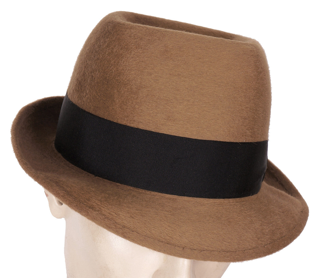 Vintage 1960s Pierre Cardin Mens Fedora Hat Size XL 7 1/2 - Poppy's Vintage Clothing