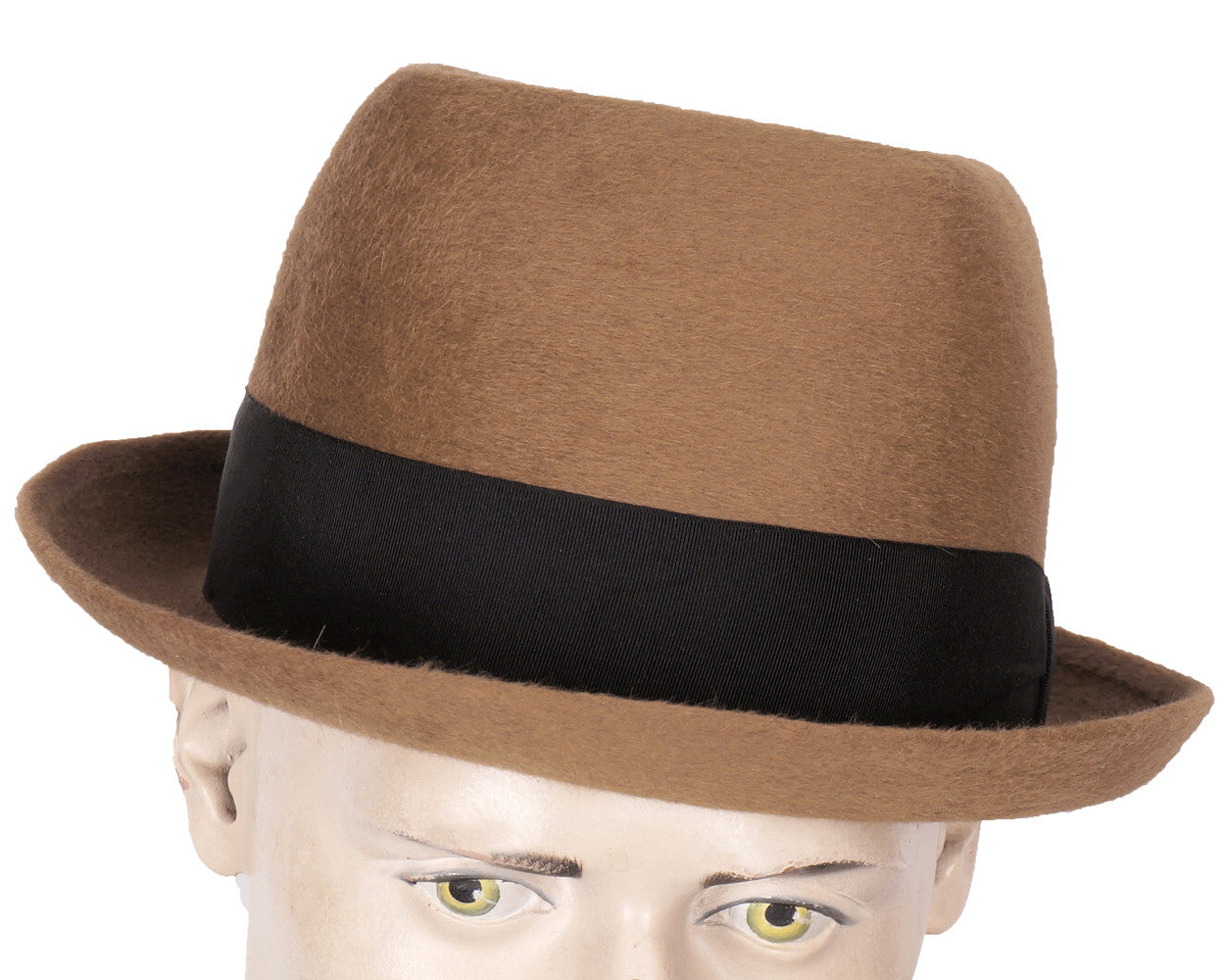 Vintage 1960s Pierre Cardin Mens Fedora Hat Size XL 7 1/2 - Poppy's Vintage Clothing