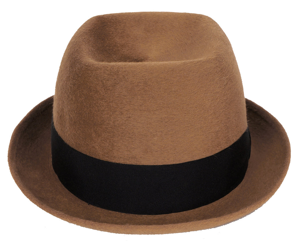 Vintage 1960s Pierre Cardin Mens Fedora Hat Size XL 7 1/2 - Poppy's Vintage Clothing