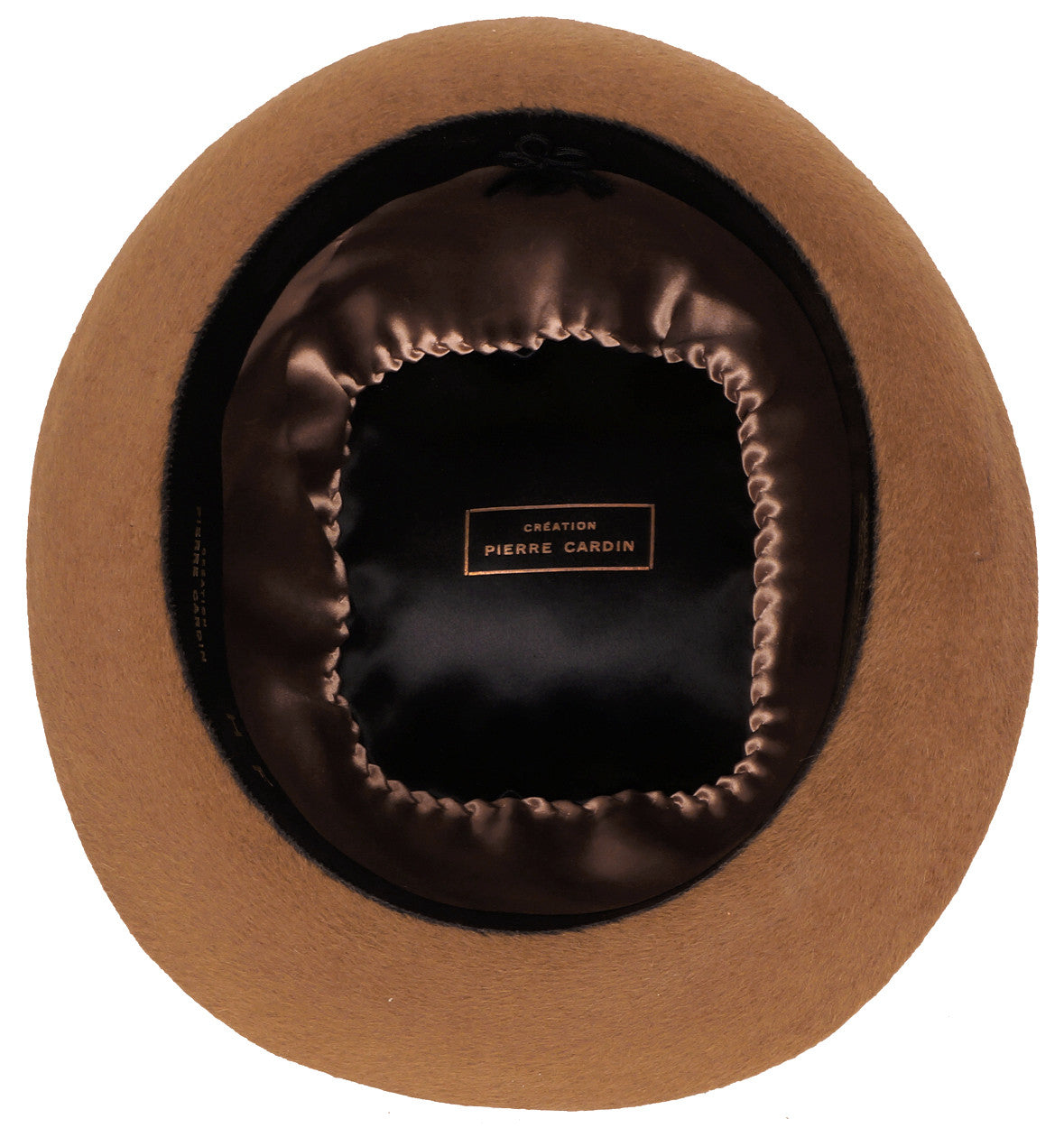 Vintage 1960s Pierre Cardin Mens Fedora Hat Size XL 7 1/2 - Poppy's Vintage Clothing