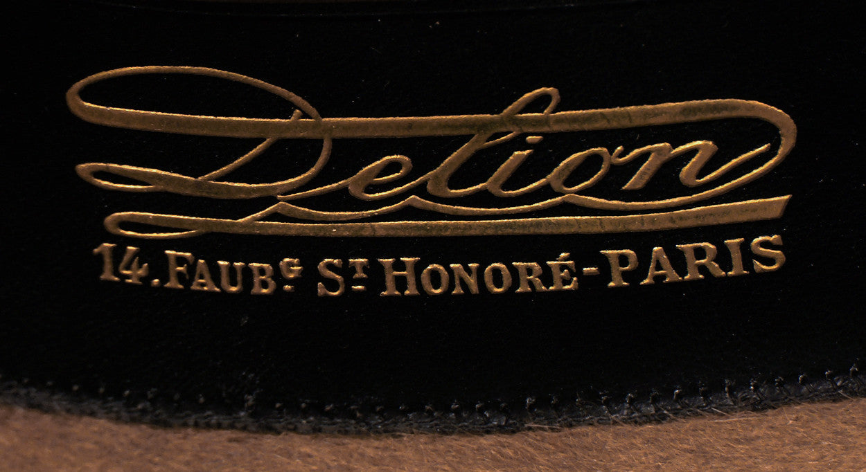 Vintage 1960s Pierre Cardin Mens Fedora Hat Size XL 7 1/2 - Poppy's Vintage Clothing