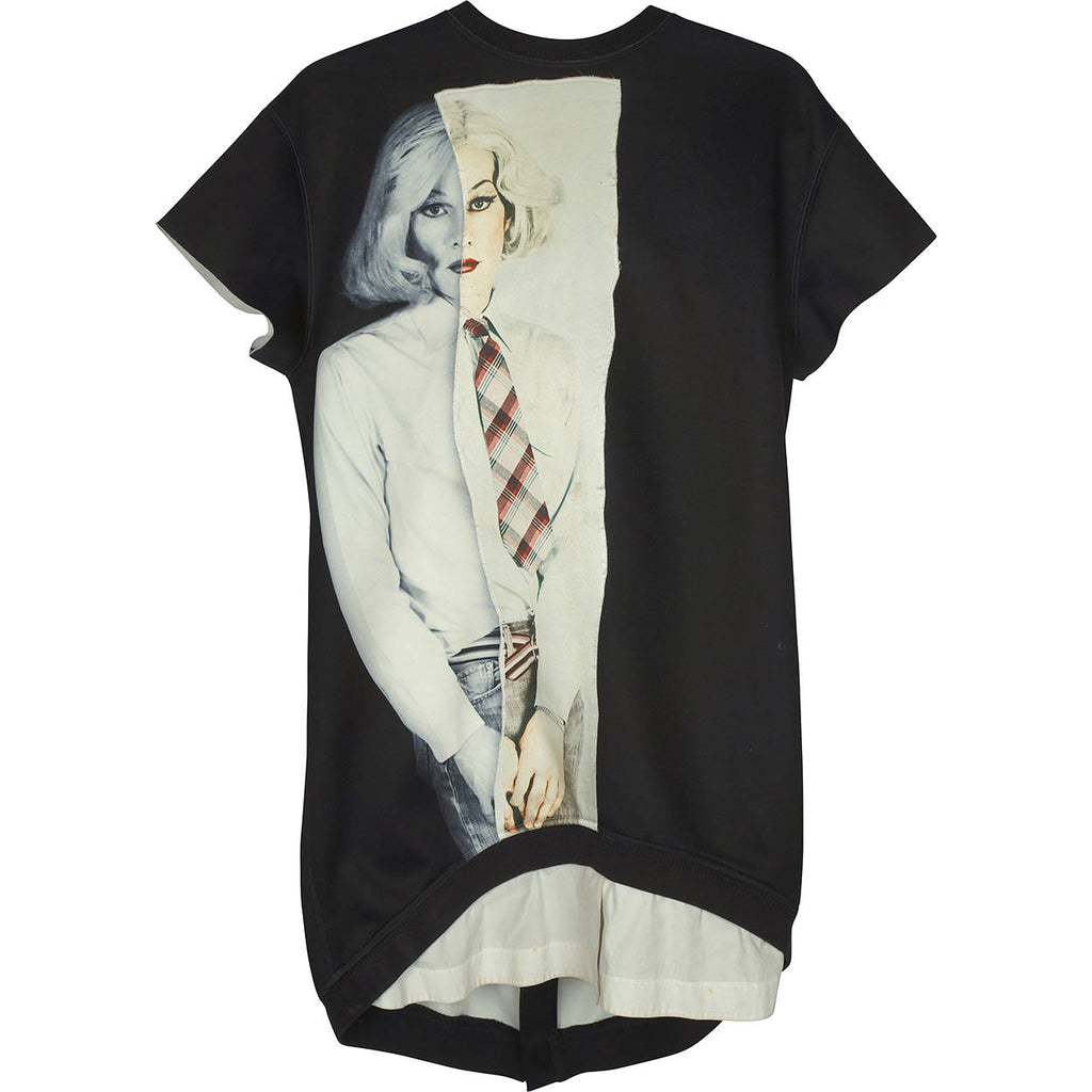 Ports 1961 Christopher Makos Altered Images Mini Dress Andy Warhol in Drag Small - Poppy's Vintage Clothing