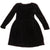 Vintage 1960s Mod Black Velvet Dolly Mini Dress - Poupee Rouge - Susie Kosovic XS - Poppy's Vintage Clothing