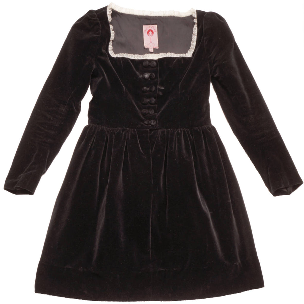 Vintage 1960s Mod Black Velvet Dolly Mini Dress - Poupee Rouge - Susie Poppy's Vintage Clothing Vintage 1960s Mod Black Velvet Dolly Mini Dress - Poupee Rouge - Susie Poppy's Vintage Clothing