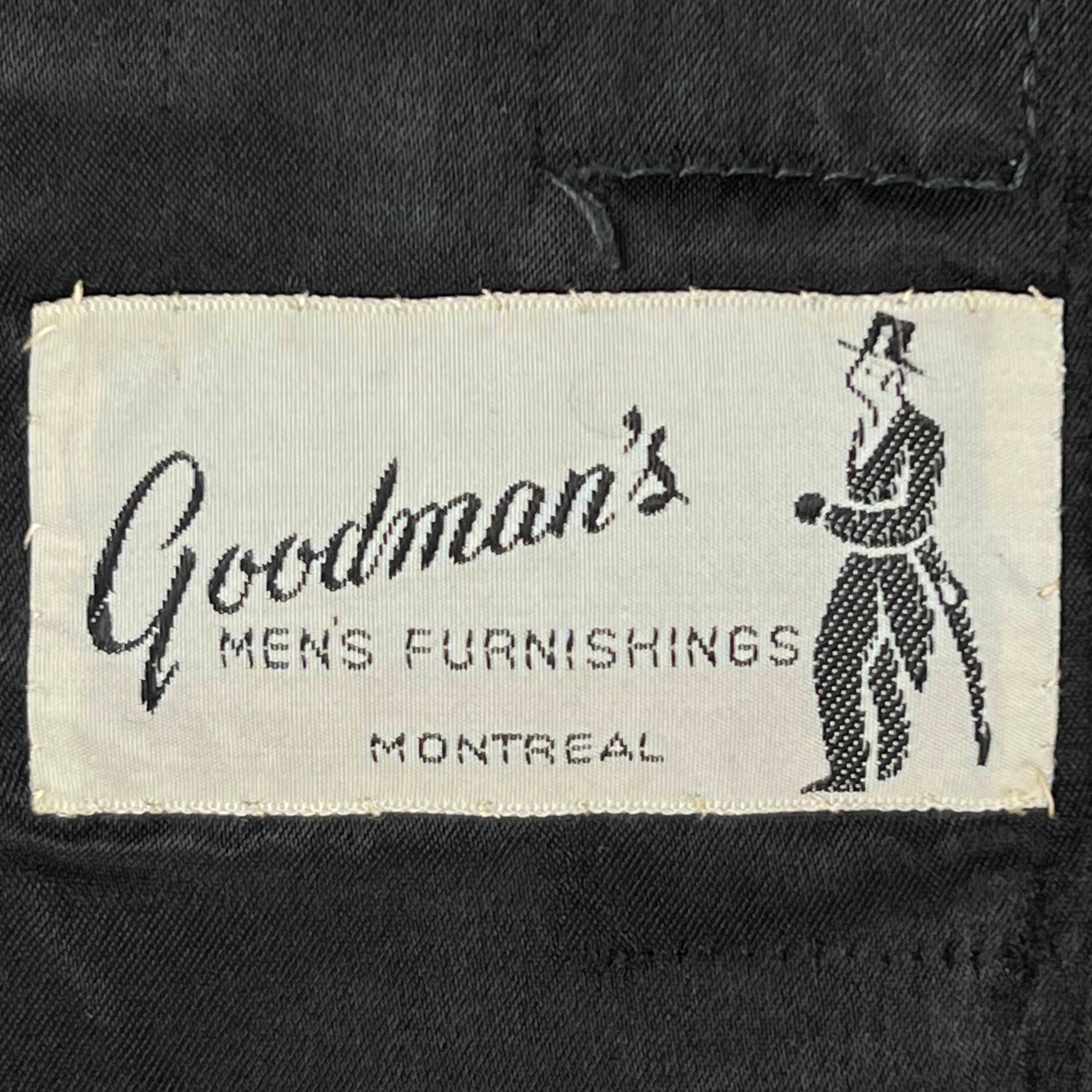 1950s Vintage Tuxedo Mens Formal Wear Wedding Suit Sz M 33 W