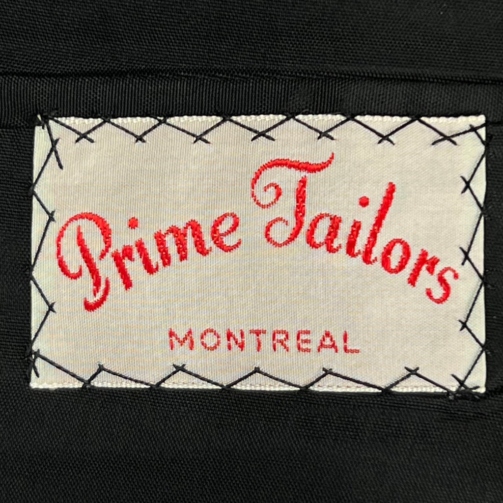 Vintage 1960s Tuxedo Mohair Blend Sz Large Short Dated 1966