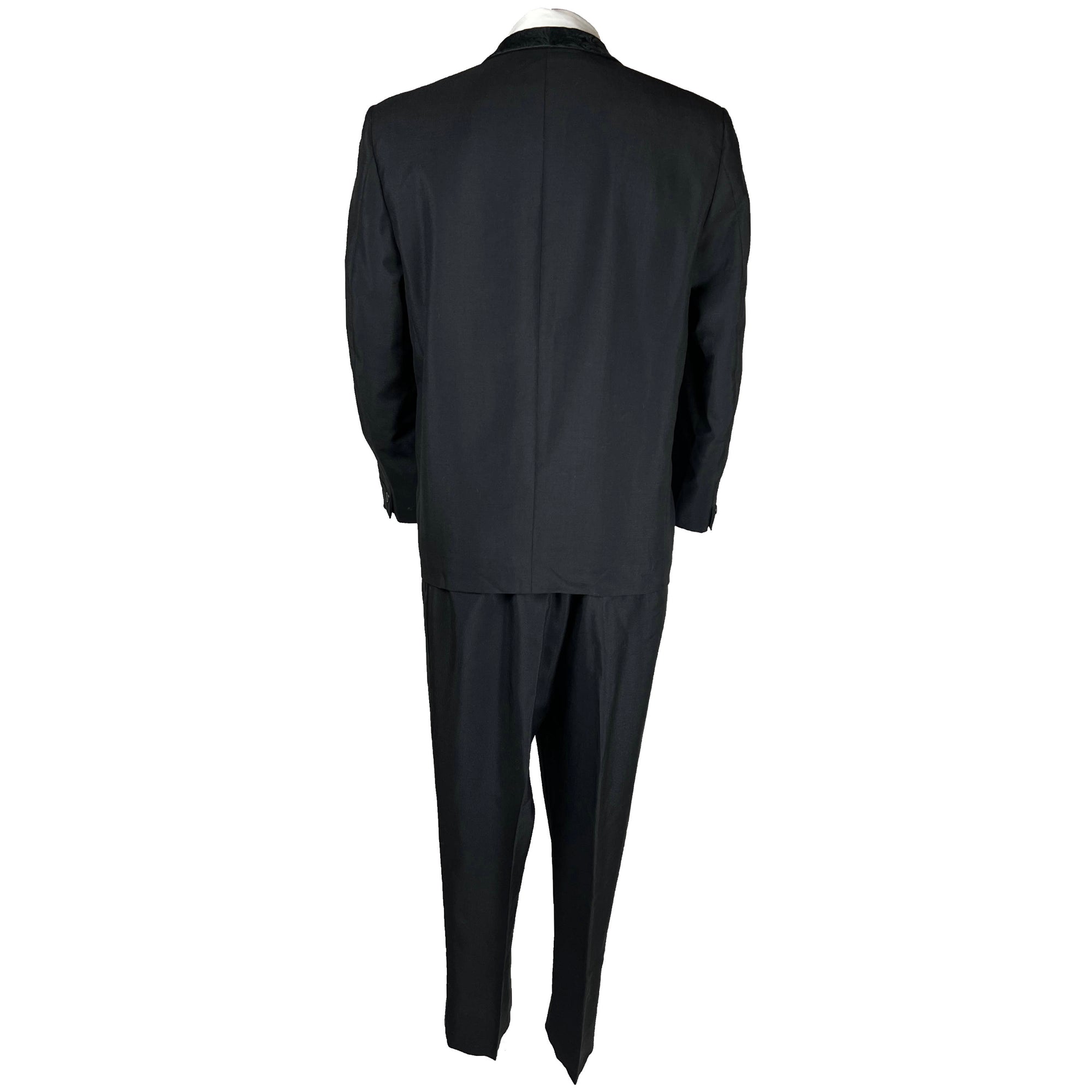 Vintage 1960s Tuxedo Mohair Blend Sz Large Short Dated 1966