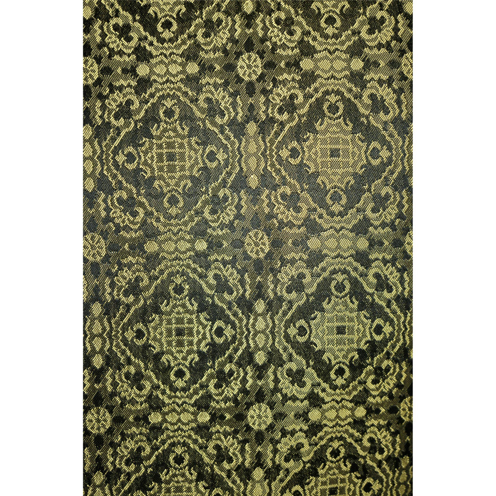 Vintage 1960s Gold Lame Brocade Tuxedo Dinner Jacket Mens Size Medium - Poppy's Vintage Clothing