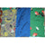 Vintage Quilt Top 1930s 40s Printed Rayon Dress Fabric 198 Pieces 62” x 75” - Poppy's Vintage Clothing