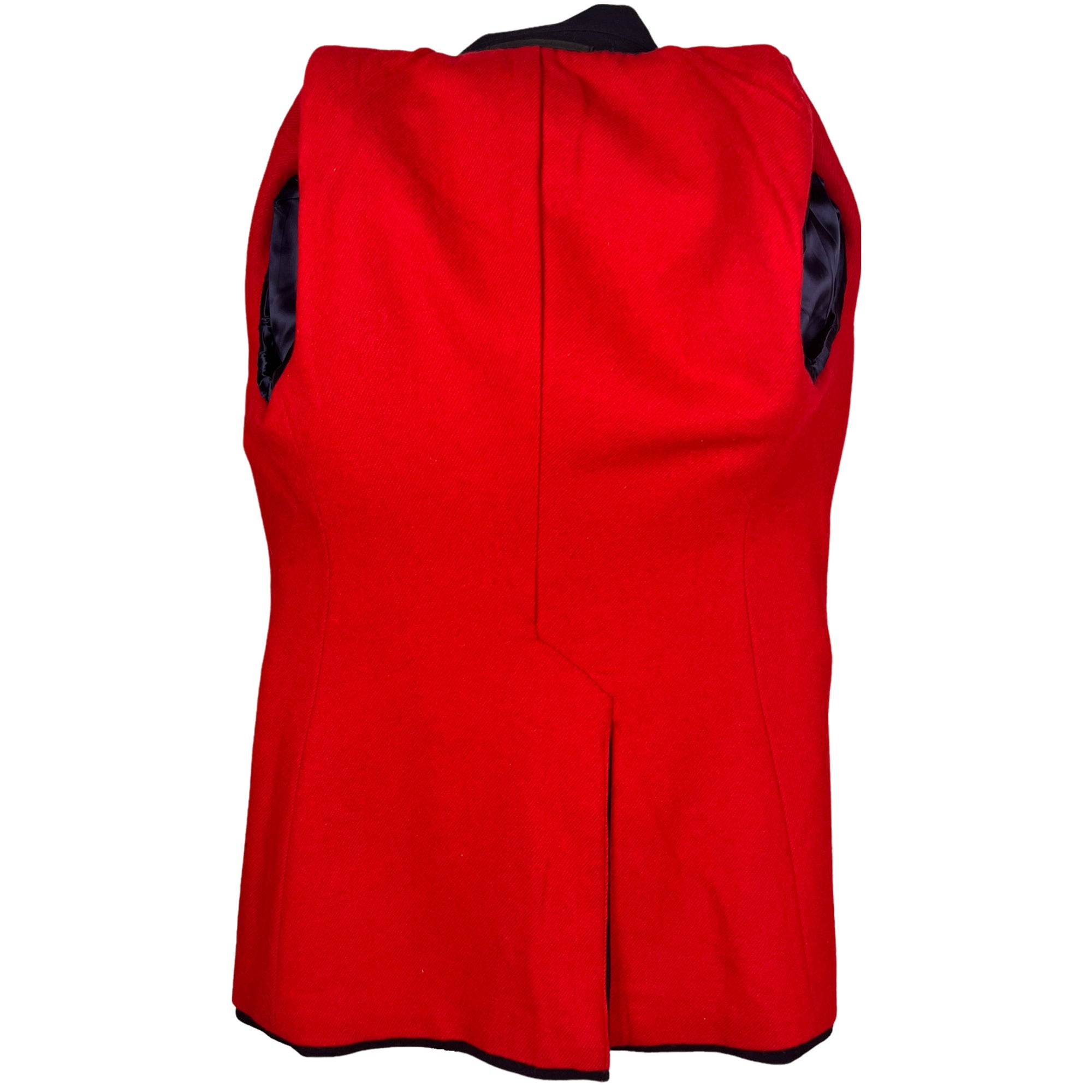 Vintage RCMP Pea Coat Canadian Mounties Navy Wool 1981 Sz M