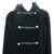 Vintage 60s Black Velvet Cape Hooded Rain Master Canada Sz M - Poppy's Vintage Clothing