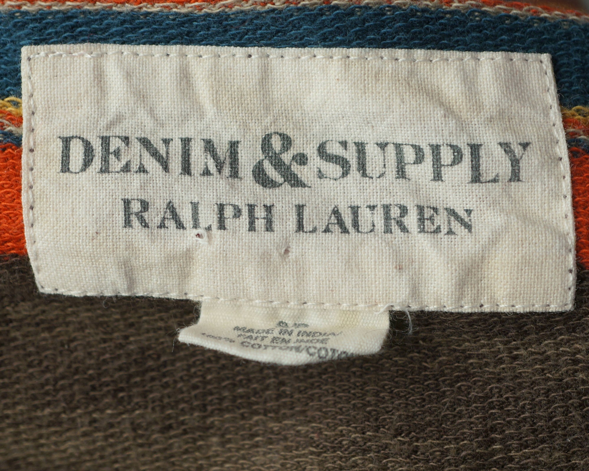 Ralph Lauren Hoodie Patriotic Eagle Denim & Supply Cotton S - Poppy's Vintage Clothing