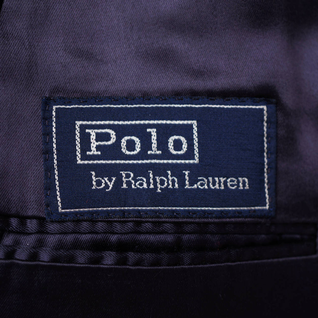 Vintage Ralph Lauren Polo Overcoat 1980s Made in USA Quality Coat Size 44 Long - Poppy's Vintage Clothing