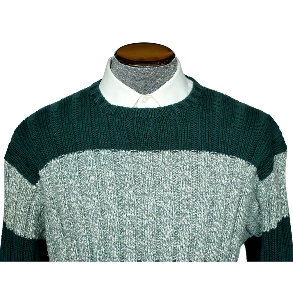 Vintage Ralph Lauren Polo Sporting Goods Sweater Cotton Early 1990s Mens Large - Poppy's Vintage Clothing
