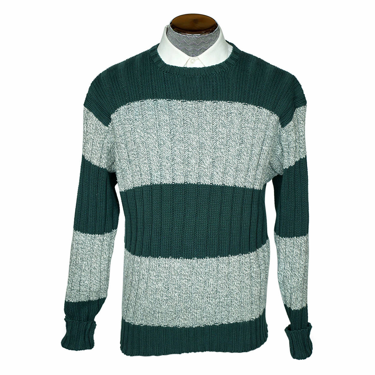 Vintage Ralph Lauren Polo Sporting Goods Sweater Cotton Early 1990s Mens Large - Poppy's Vintage Clothing