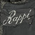 Vintage 1960s Black and Silver Lurex Dress by Rappi Size M